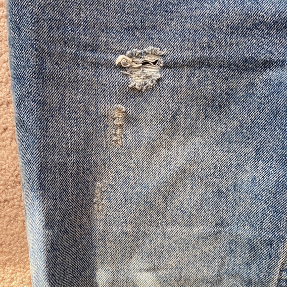 BDG Blue Mom Jeans Cuffed - Picture 4 of 7